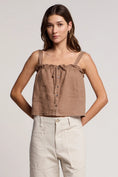 Load image into Gallery viewer, IZZIE LINEN TANK TOP
